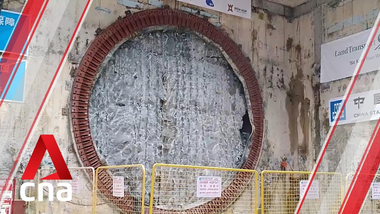 Boring tunnel breakthrough for Singapore's North East MRT Line