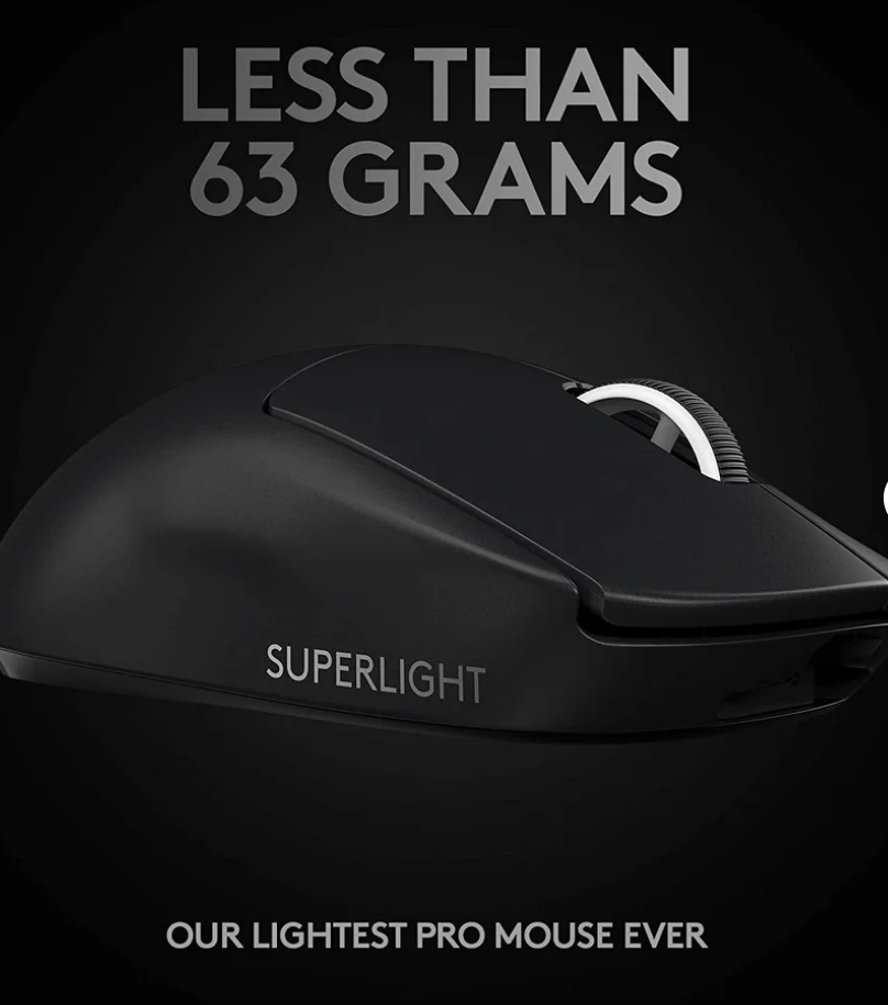罗技 GPW 新款 G Pro Superlight 鼠标曝光：重量小于 63g