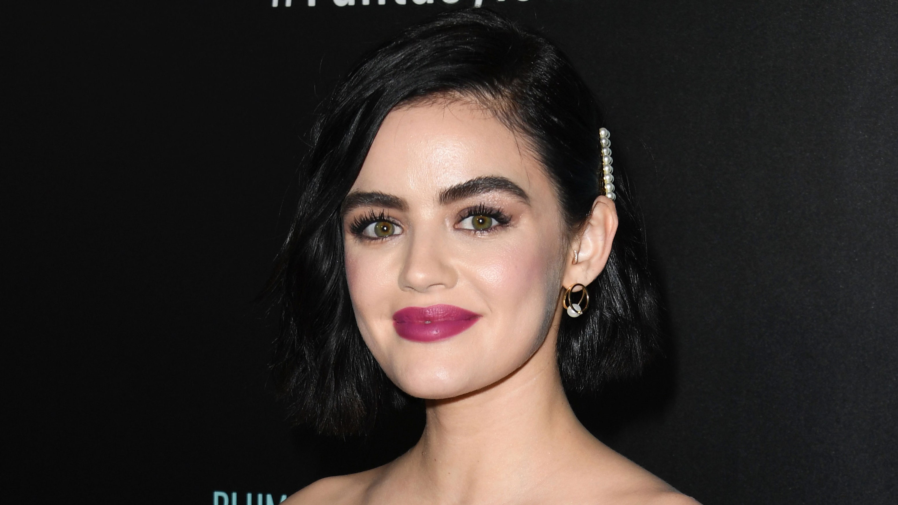 Lucy Hale Is Officially a Brunette Again