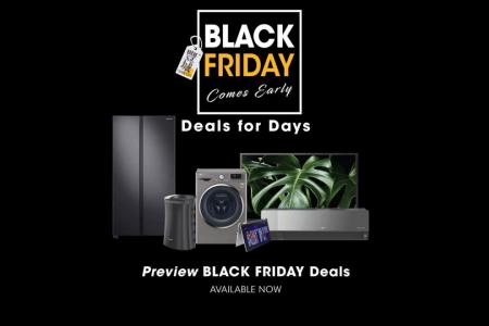 Enjoy early Black Friday bargains at Gain City