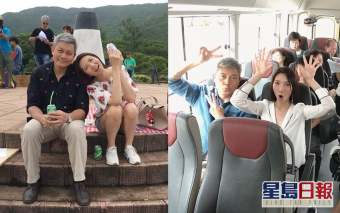 【曾伟权病逝】车婉婉贴《牛下》花絮照悼念：我心目中完美的黑仔