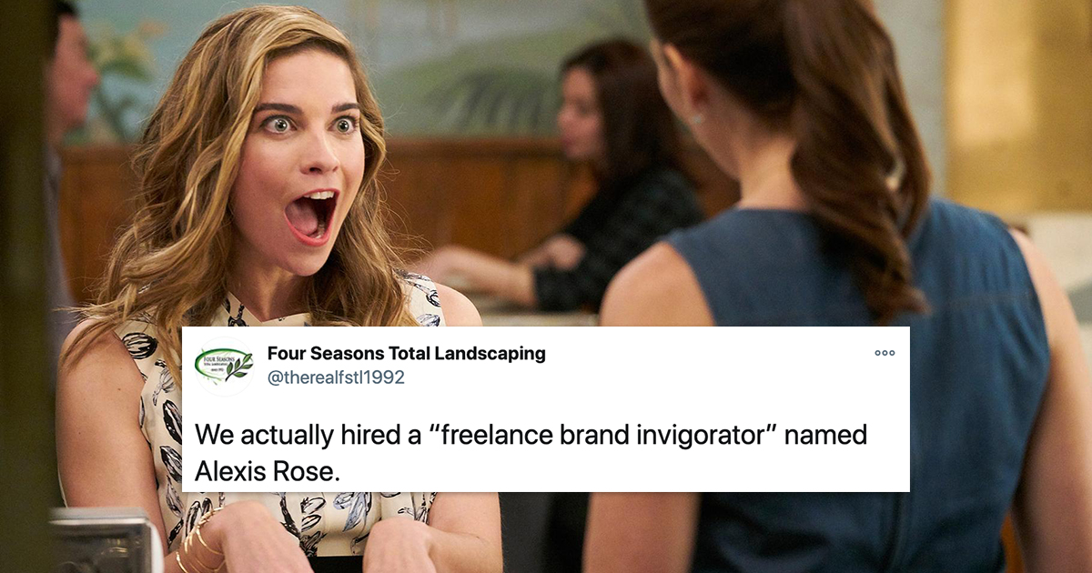 Four Seasons Total Landscaping Joked About ‘Schitt’s Creek’ On Twitter — And ‘Schitt’s Creek’ Responded
