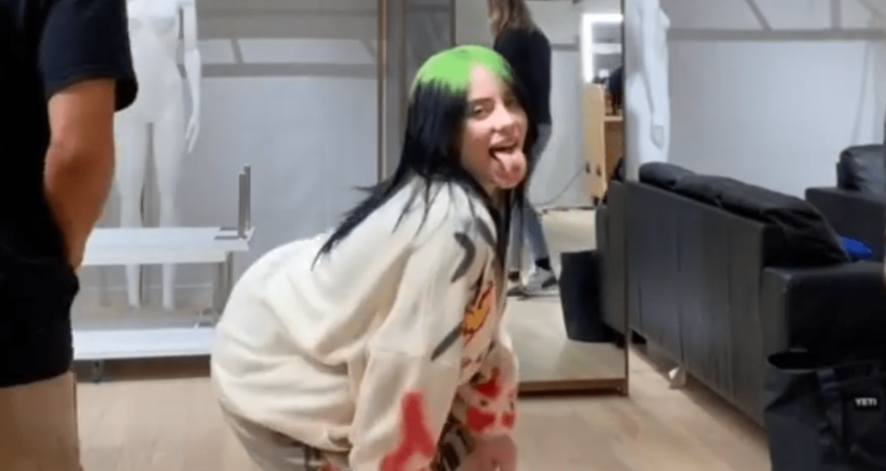 Billie Eilish dazzles fans with her secret twerking skills in Therefore I Am behind-the-scenes