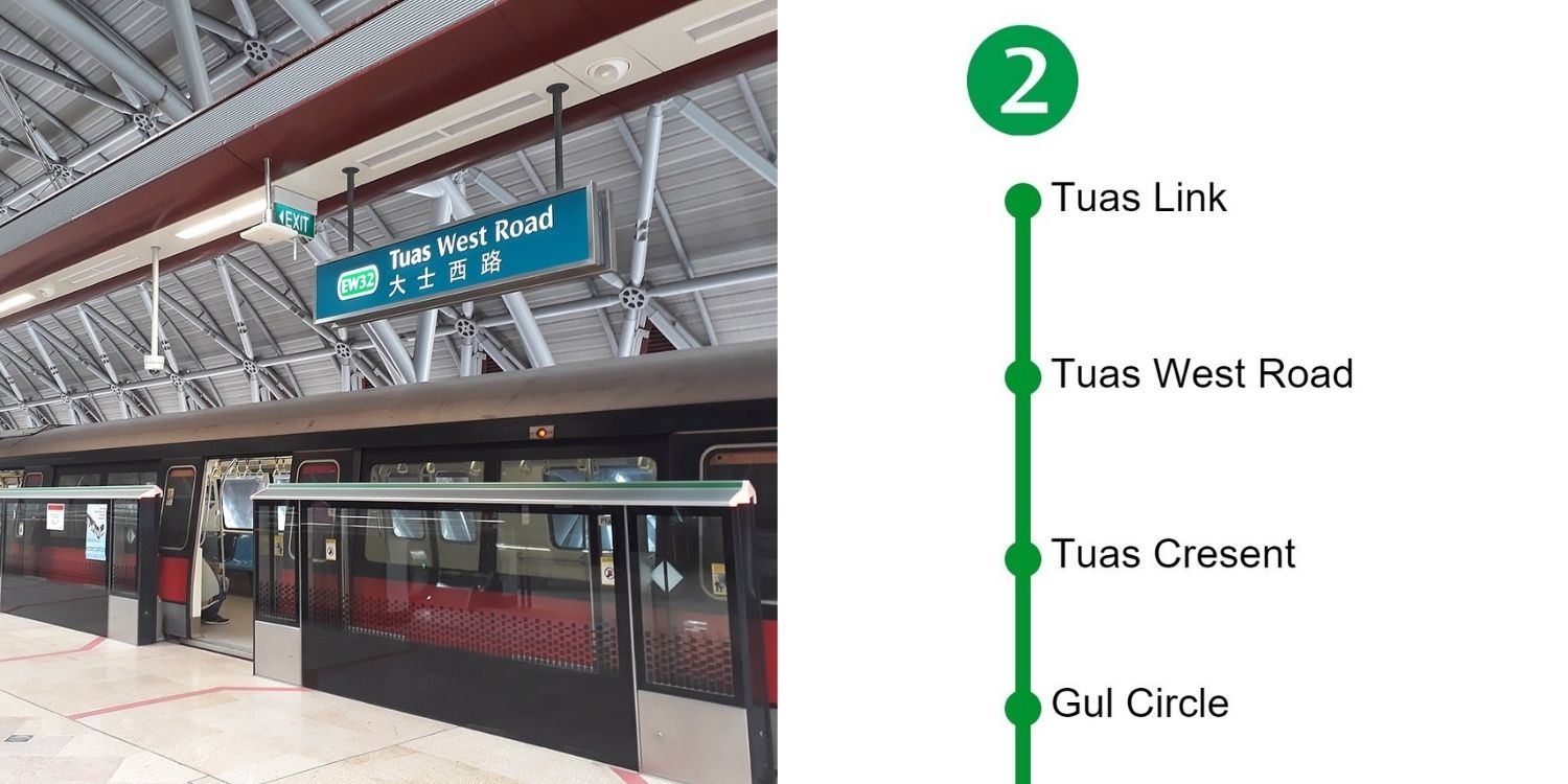 4 East-West Line MRT stations to close early on 21 & 28 nov, commuters can opt for buses instead