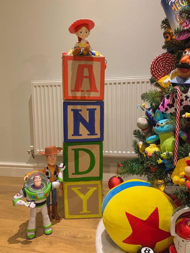 Pixar fans are going wild over family's incredible Toy Story Christmas tree