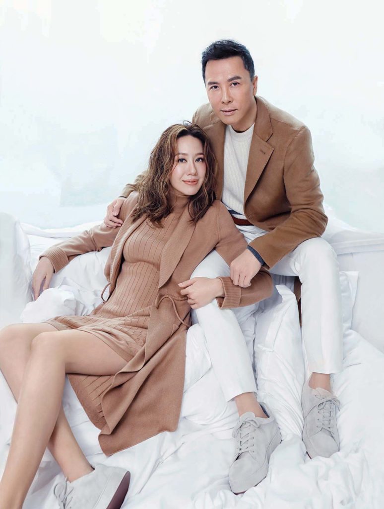 A break in the action: Donnie Yen and Cissy Wang on family, love and life