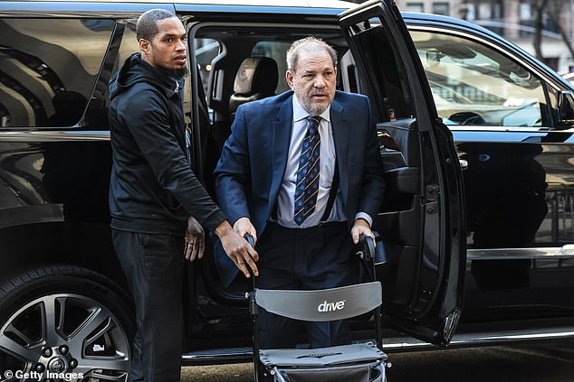 Harvey Weinstein is placed in isolation with a 101 degree fever as prison doctors suspect he has coronavirus