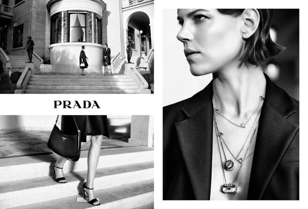 Prada pays homage to film noir in its new holiday campaign