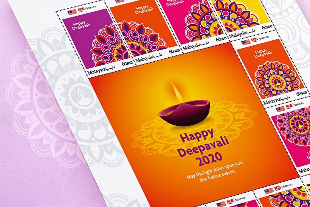 Vibrant series for stamp collectors