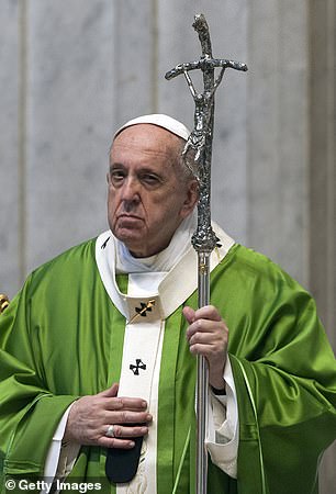 Vatican demands an explanation from Instagram after Pope Francis's account liked a photo of a Brazilian model dressed as a schoolgirl