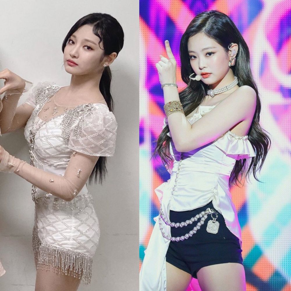 SM新女团aespa中国成员与Jennie撞样？引起当地热烈讨论！韩国网民：越看越像！