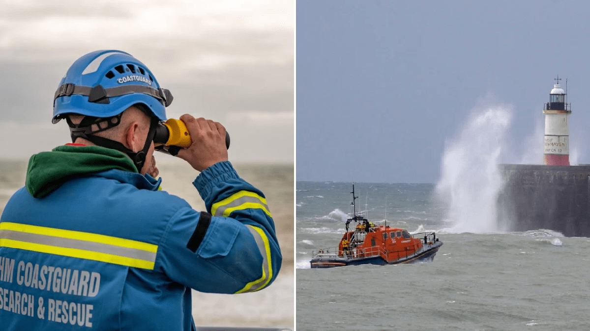 Huge search continues for missing crew after fishing boat sinks