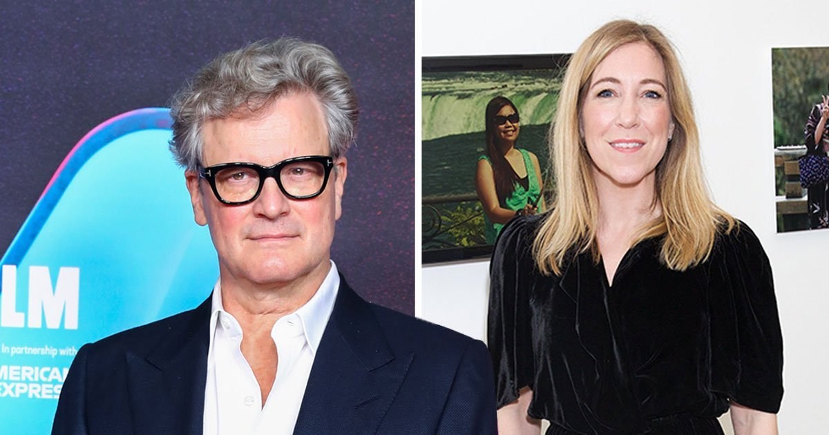Who is Joanna Gosling as she is linked to Colin Firth, and who is his ex-wife Livia Giuggioli?