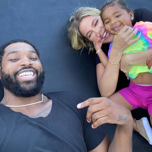 Khloe Kardashian Says Tristan Thompson "Freaked Out" When She Tried to Do This to Daughter True