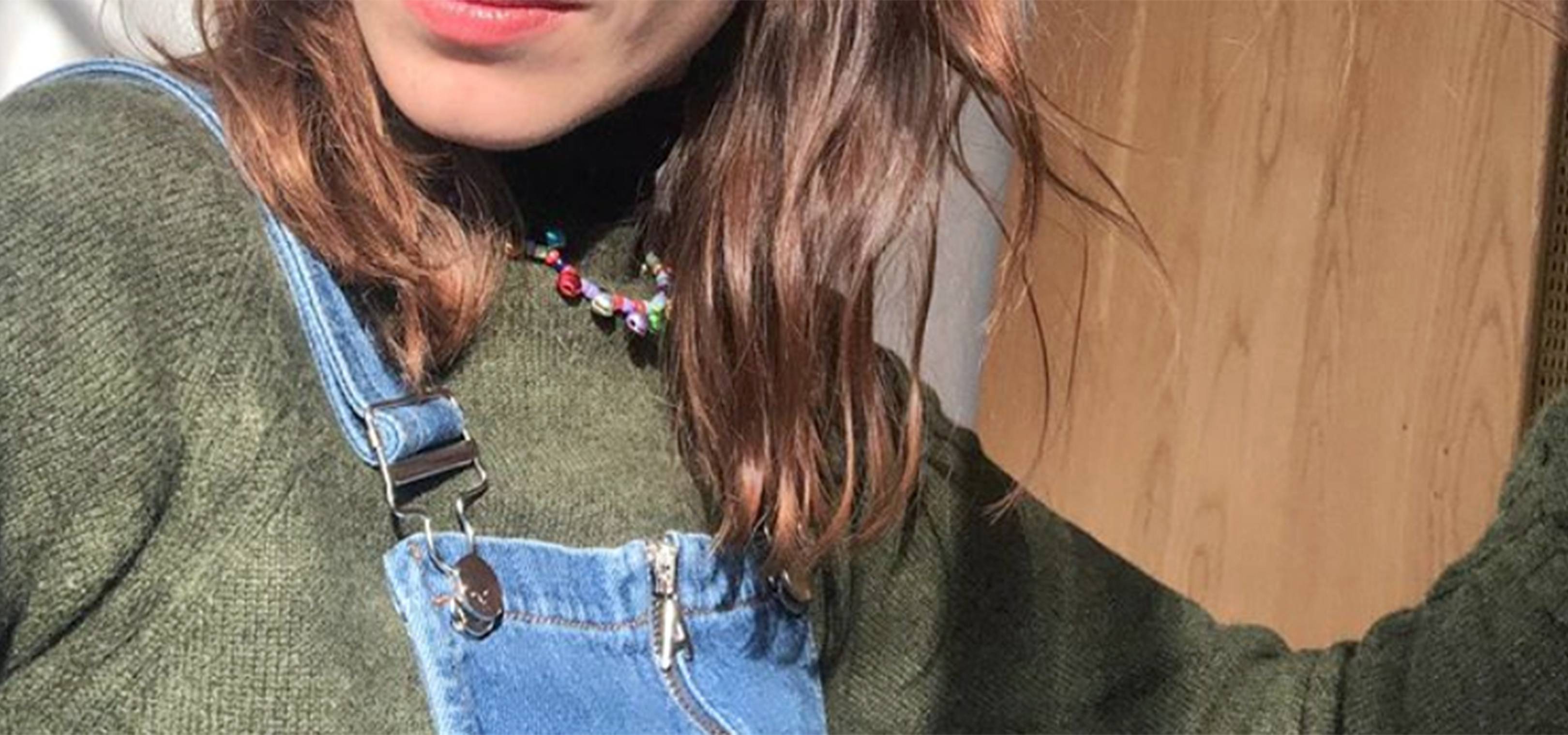 Alexa Chung just persuaded us that denim dungarees were made for working from home