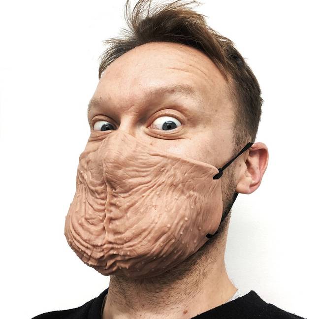 You Can Now Buy A Face Mask Shaped Like A Pair Of Testicles