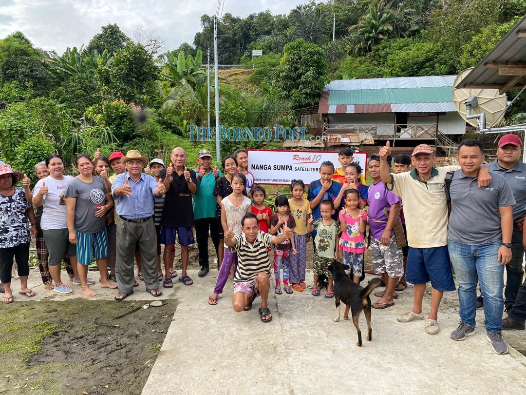No more jungle treks for internet as Nanga Sumpa community goes online with satellite broadband by Reach 10