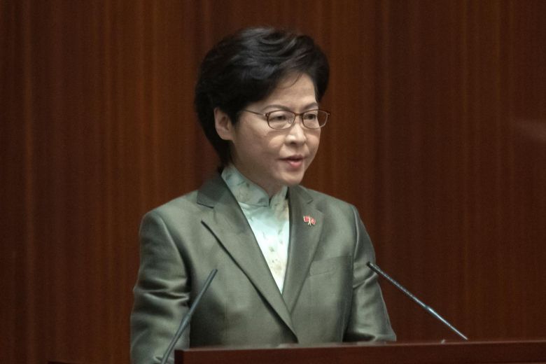 Hong Kong government's priority is to restore constitutional order: Chief Executive Carrie Lam