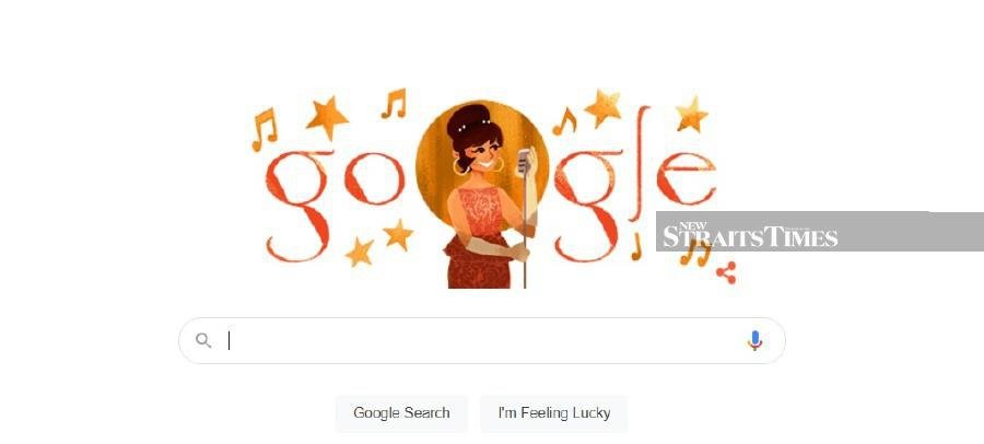 Google doodle honours Saloma