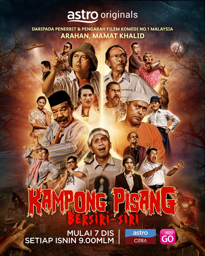 Top Malaysian comedy movie franchise makes television debut with Astro Original’s ‘Kampong Pisang Bersiri-Siri’