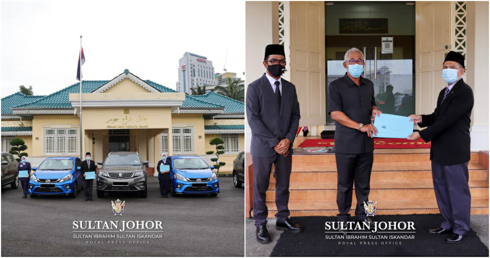 Sultan of Johor Donates New Cars to HSA Director and Staff as Appreciation for Their Service