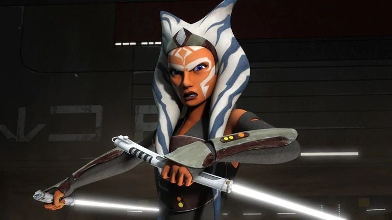 The Mandalorian: Why Ahsoka Tano Has White Lightsabers Explained