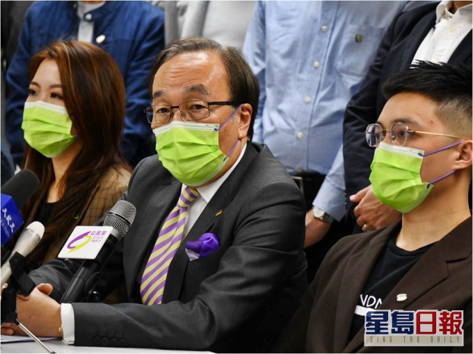 公民党改选梁家杰连任主席 杨岳桥、郭荣铿、陈淑庄全退出执委