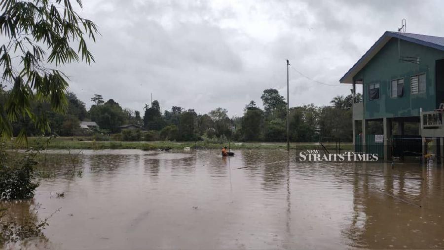 Five GOF posts inundated by flood waters