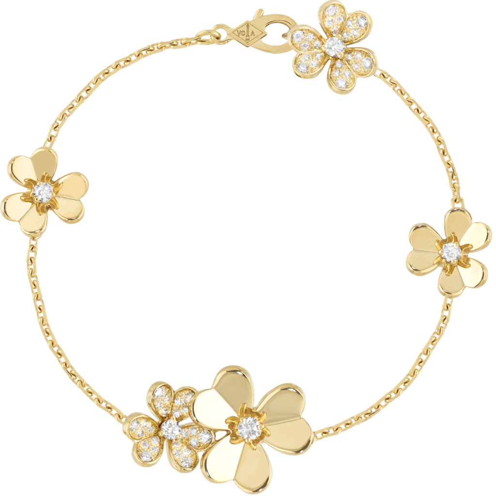 Van Cleef & Arpels’ Frivole collection is perfect for a white Christmas