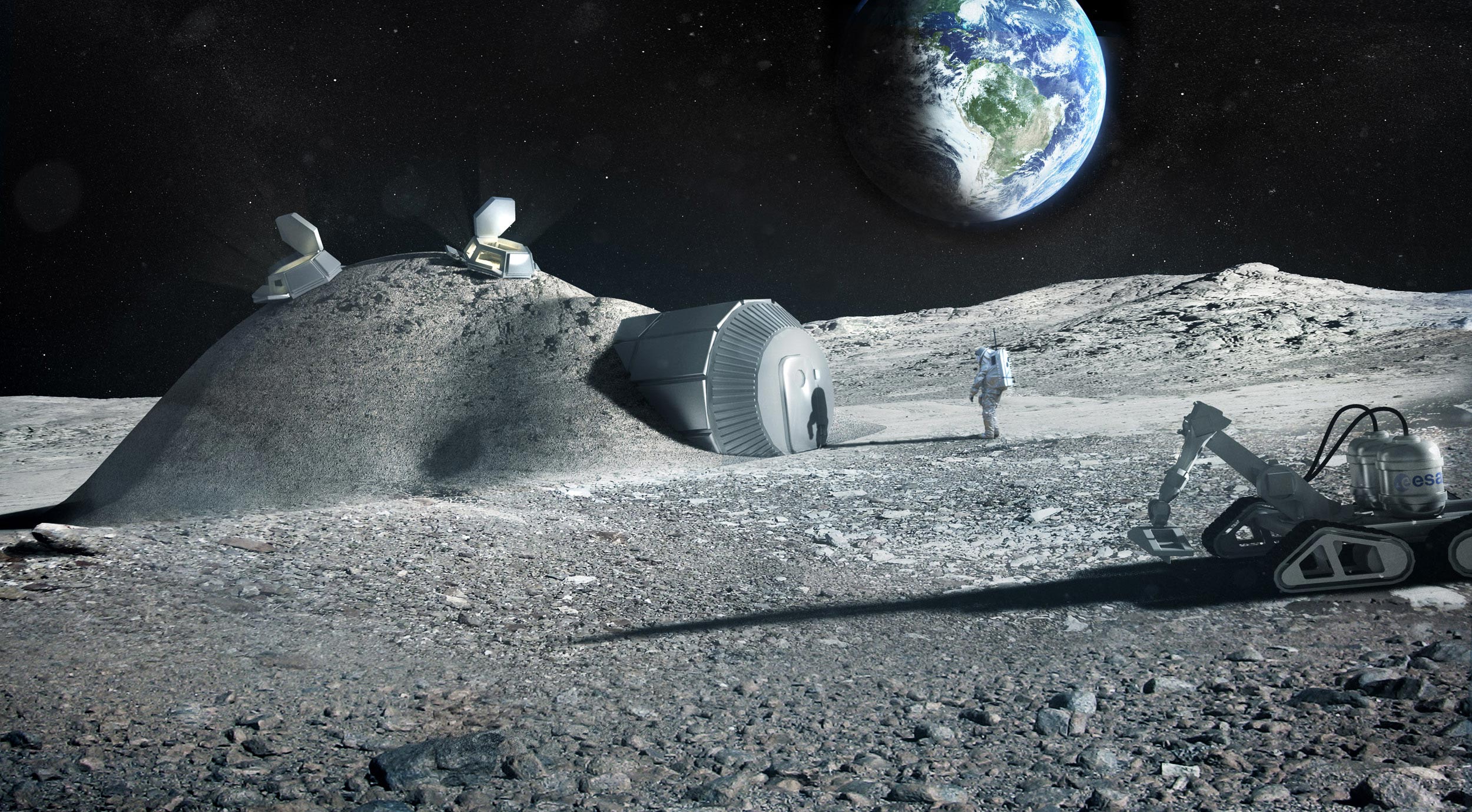 Turning Lunar Dust Into Oxygen – And Using the Leftovers to 3D Print a Moon Base