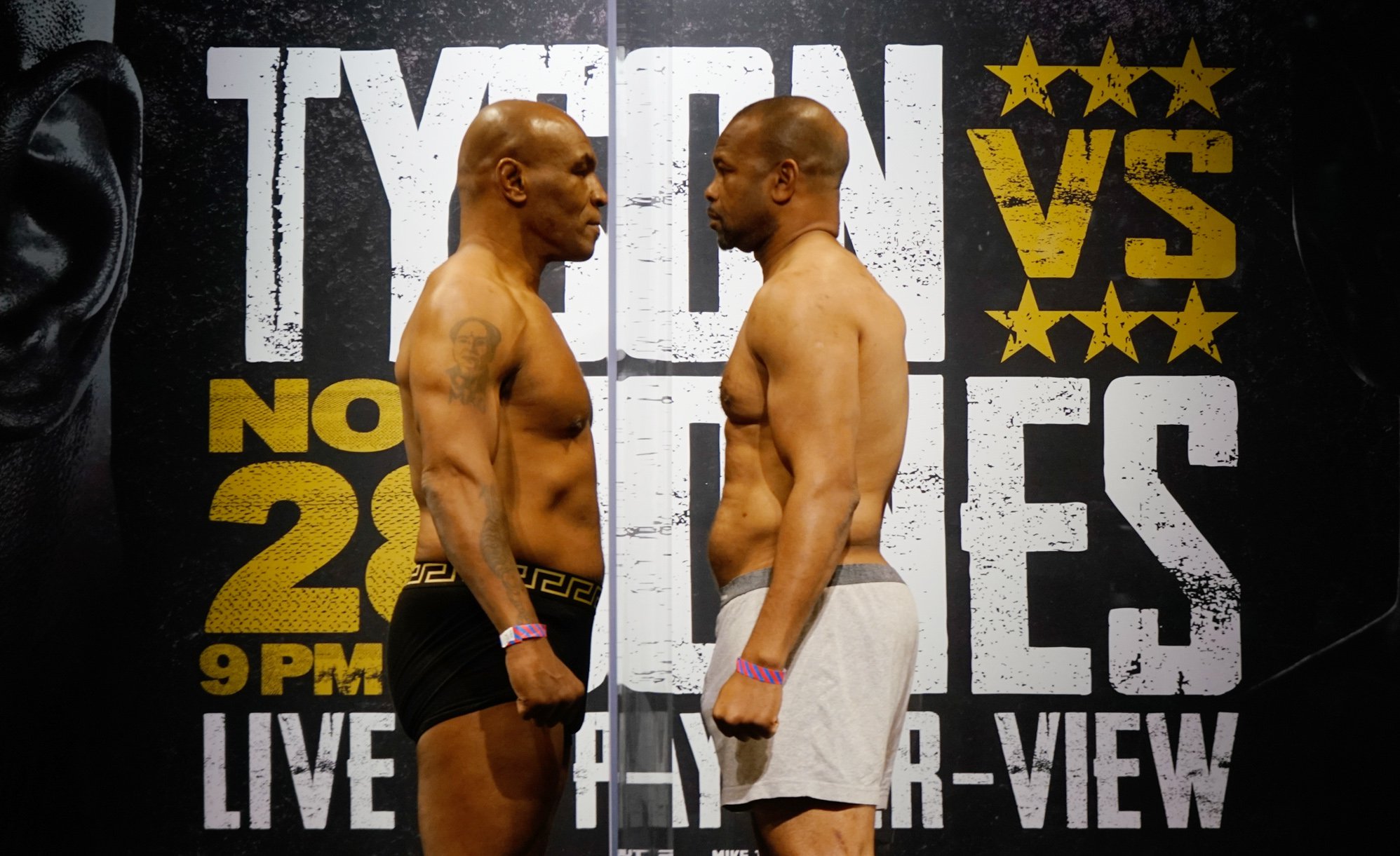 Mike Tyson vs Roy Jones Jr predictions: Boxing legends Lennox Lewis & Frank Bruno deliver their verdicts on Iron Mike’s comeback fight