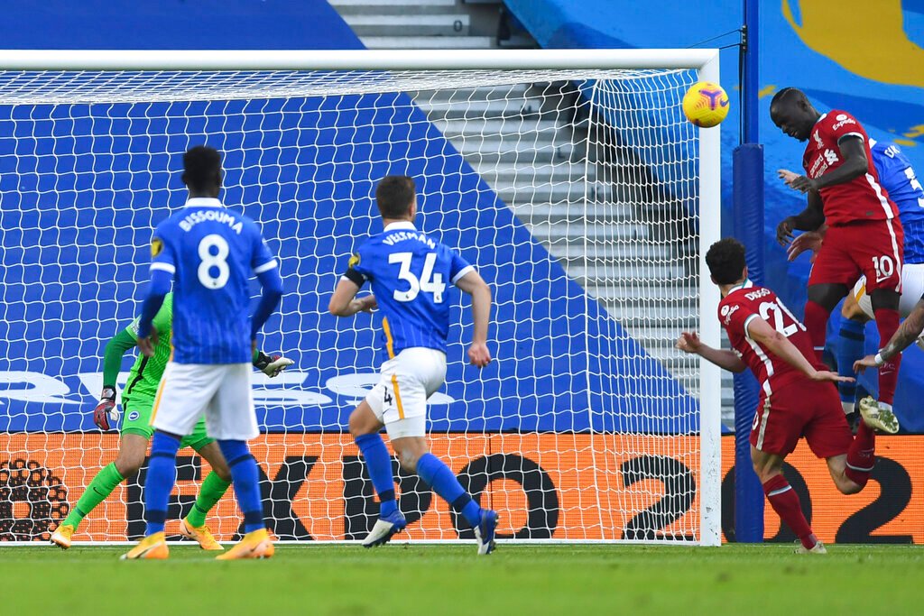 Late VAR drama denies Liverpool win at Brighton