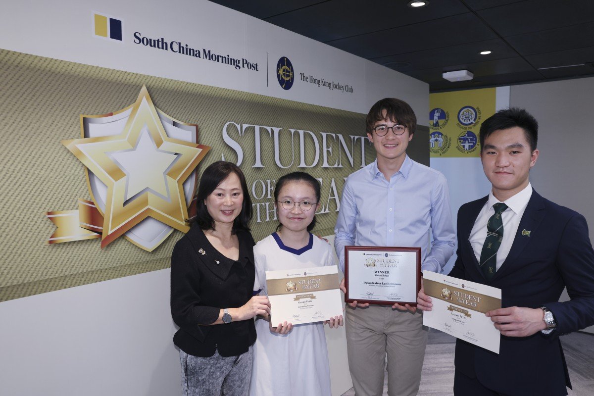 Hong Kong Student of the Year Awards: top prize goes to teen who is human rights advocate and also works with city’s disadvantaged children