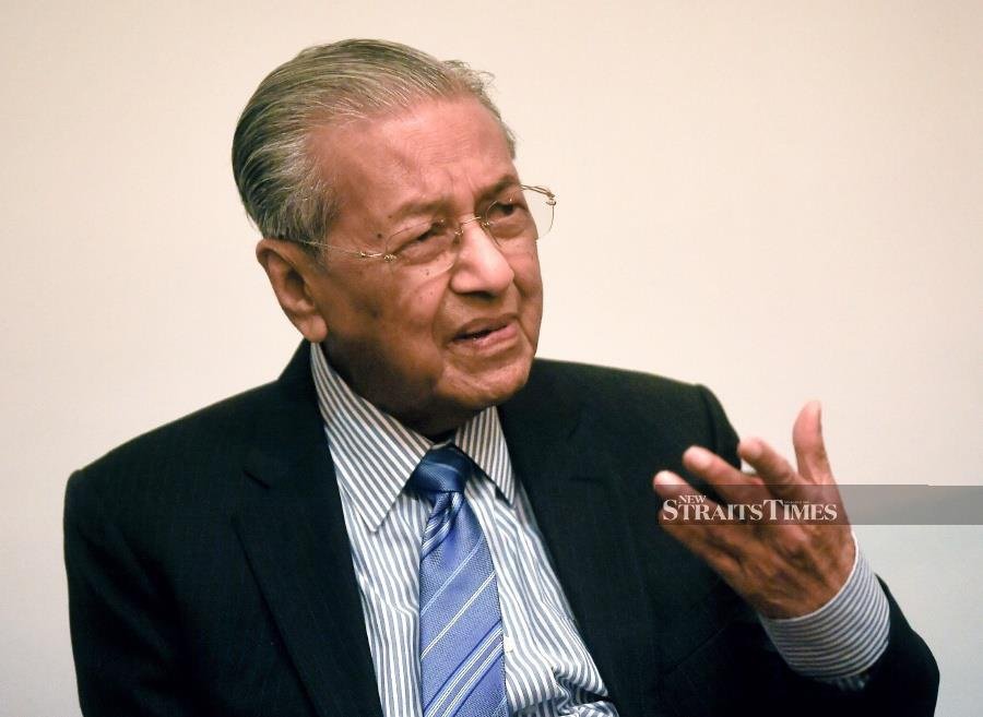 Dr M: Encourage domestic investment, don't be dependent on FDI