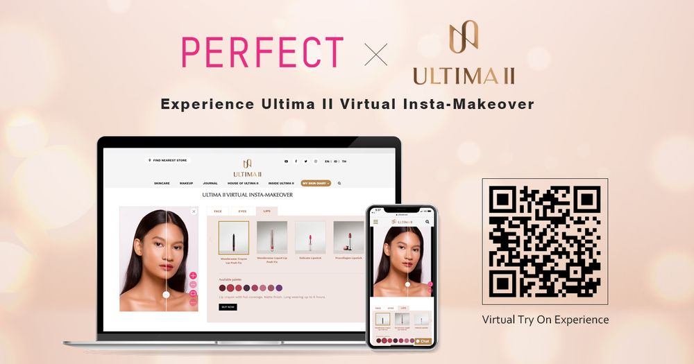 Perfect Corp teams up with Ultima II to launch AR & AI virtual make-over