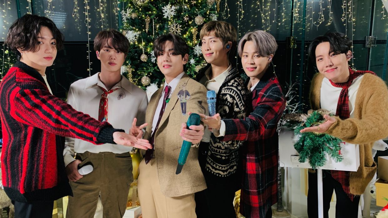 VIDEO: BTS spreads Christmas cheer ‘Santa Claus Is Comin’ To Town’ cover