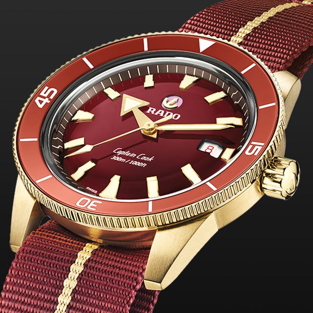 Rado Is Releasing the Fan-Favorite Captain Cook Diver in a Striking Burgundy and Bronze Combo
