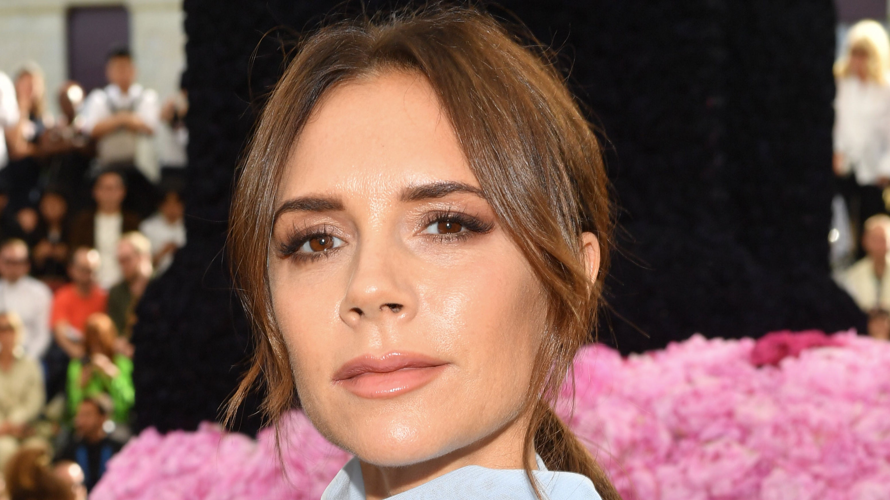 Victoria Beckham's Festive Red Lip Look Is Putting Us in the Holiday Spirit 