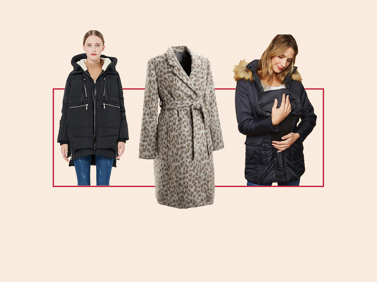 Stylish Winter Coats That Fit Over a Pregnant Belly