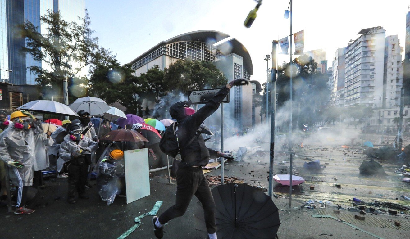 Beijing’s top man in Hong Kong blames colonial mindset for ‘chaos’ in city, but says national security law has restored order