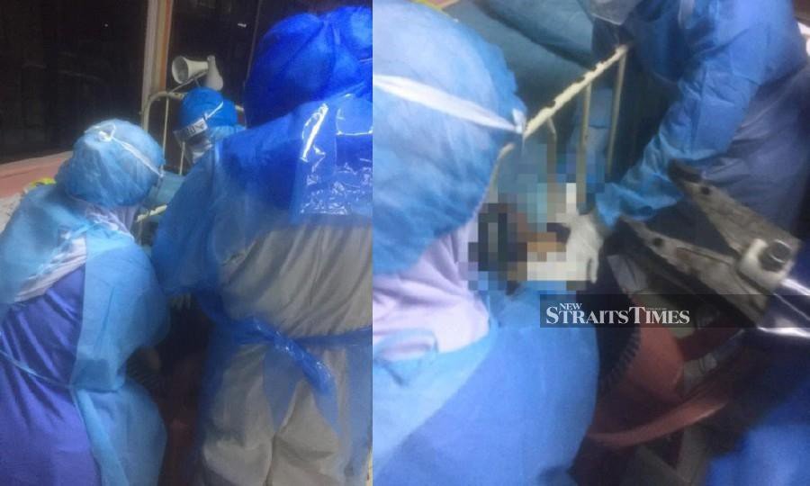 Kelantan girl with Covid-19 gets head stuck between hospital bed's metal bars