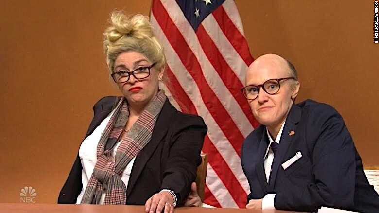 'Melissa carone' testifies on 'snl' she saw dead people vote, and signed an 'after David'