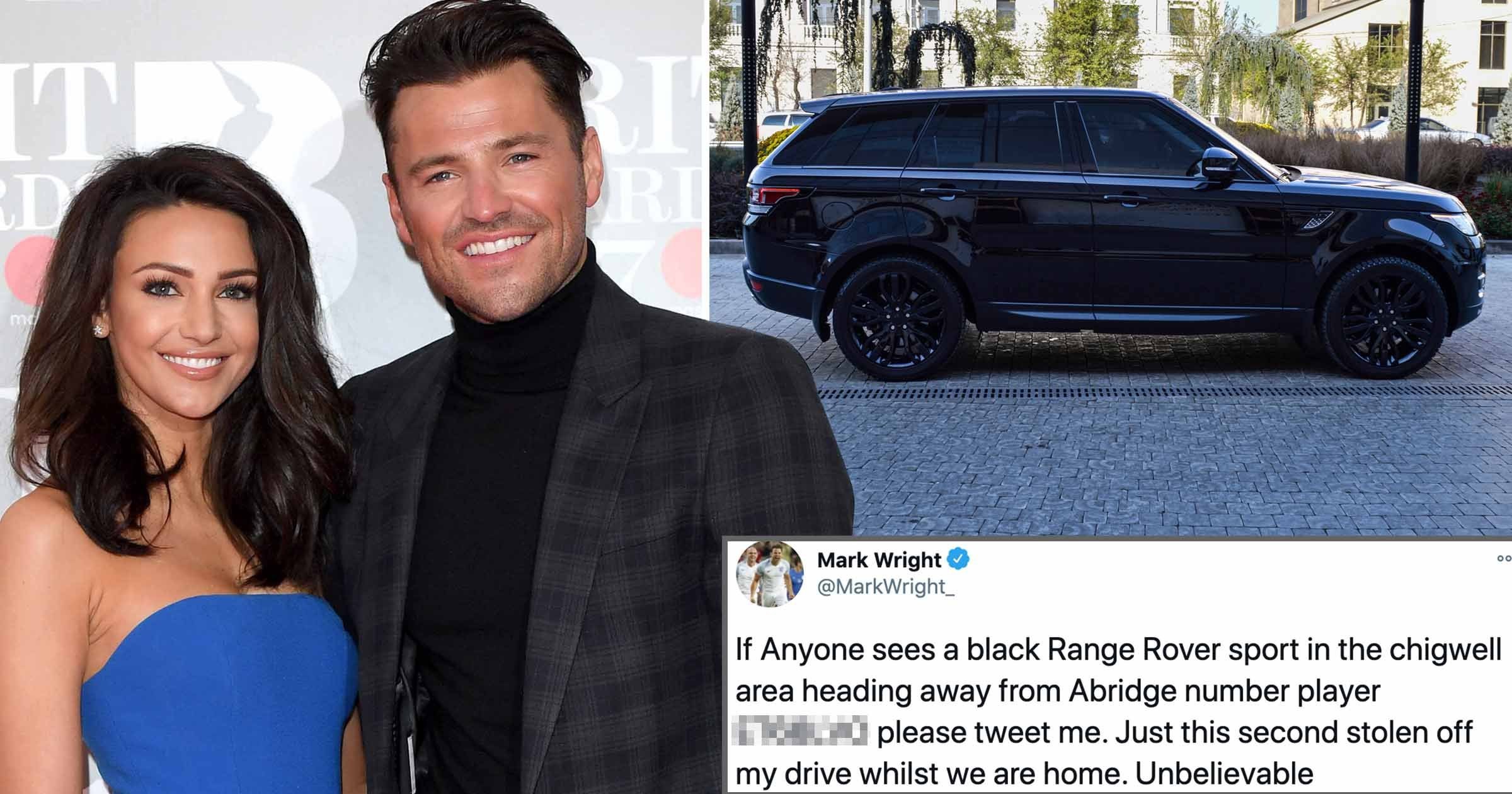 Mark Wright thanks fans as Range Rover is found after it was ‘stolen from driveway’