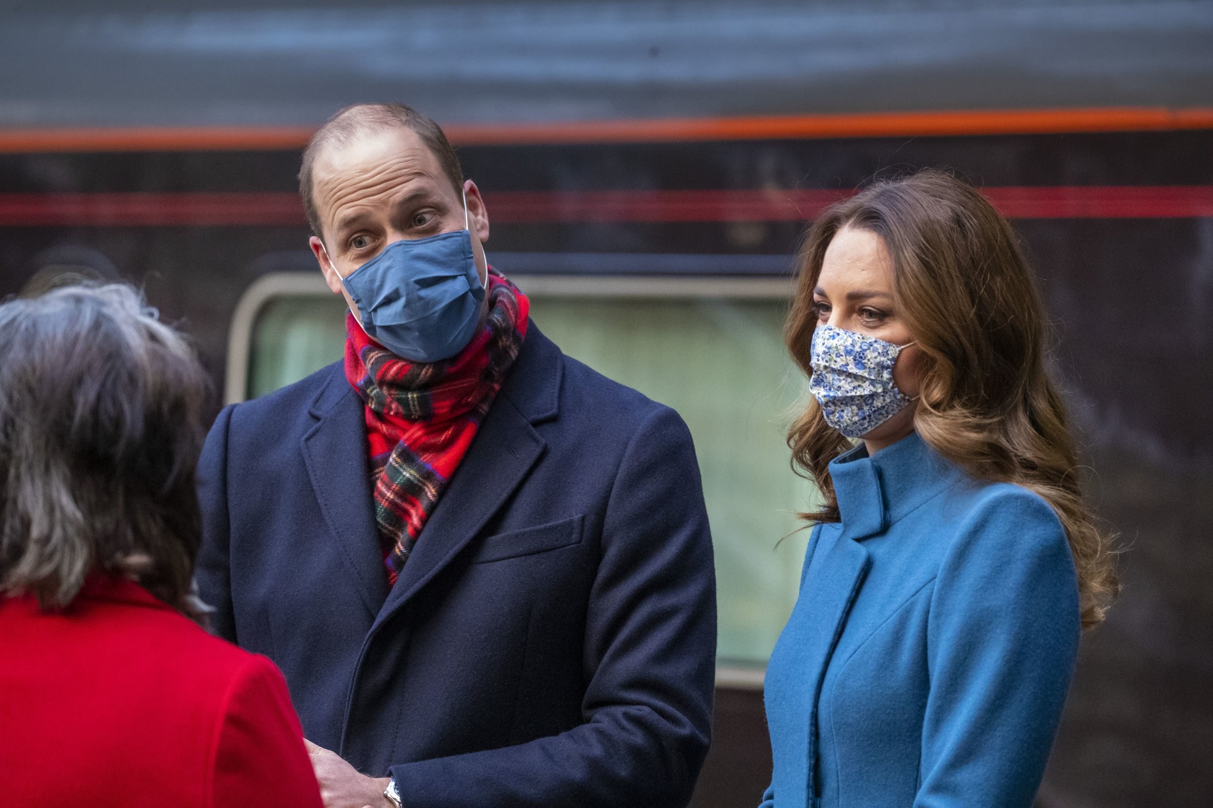 William and Kate write thank you message to transport workers before train tour