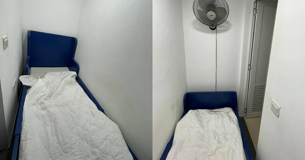 Storeroom in Boon Keng condo put up for rent for S$500 a month, including utility bills