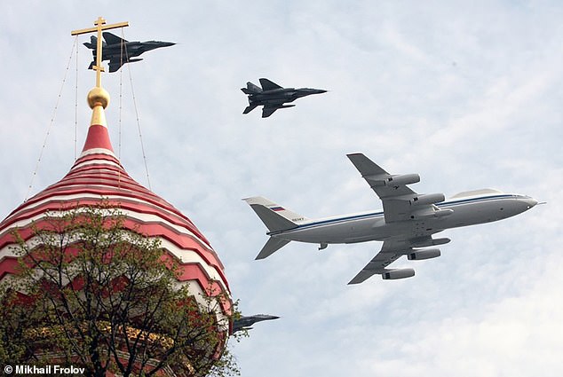 The great plane robbery: Thieves strike Russia's nuke-proof 'Doomsday jet' flying command center and steal radio equipment