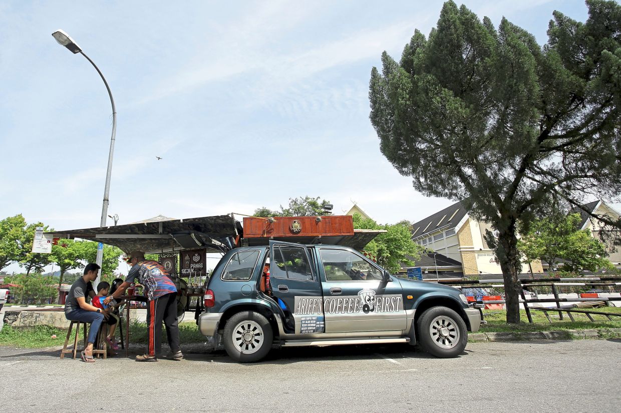 Mobile barista gets around