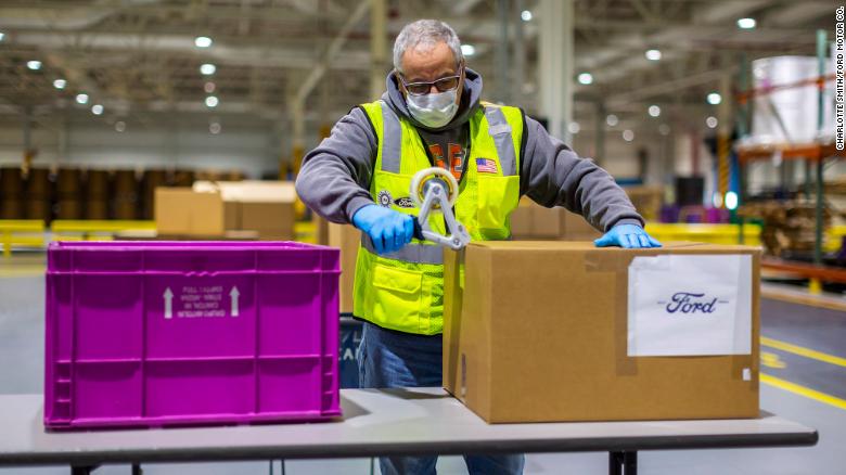 Automakers are still cranking out masks and other PPE as Covid roars back