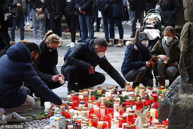 Pictured: Driver who mowed down and killed five including a nine-week-old baby in Germany as investigators reveal he has still not given a reason for the rampage