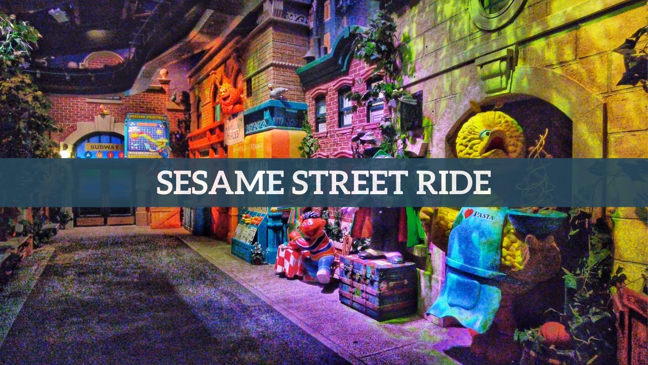 Universal Studios Singapore: Sesame Street Spaghetti Space Chase Ride